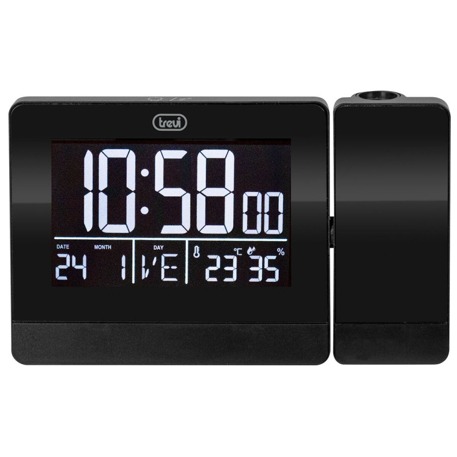 Namizna ura Trevi 0088400 Sort (1 enheder) #13