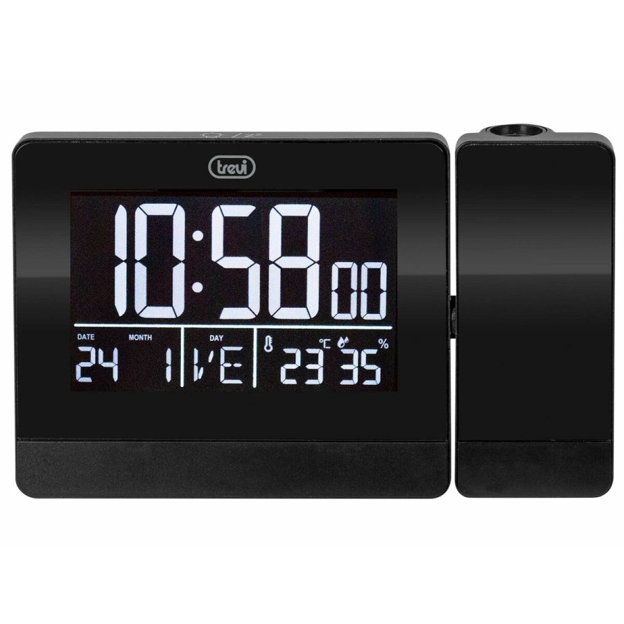 Namizna ura Trevi 0088400 Sort (1 enheder) #21