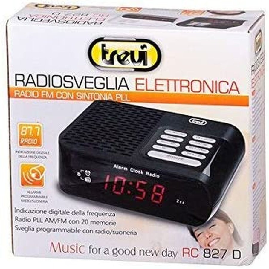 Clockradio Trevi RC827DWH #2