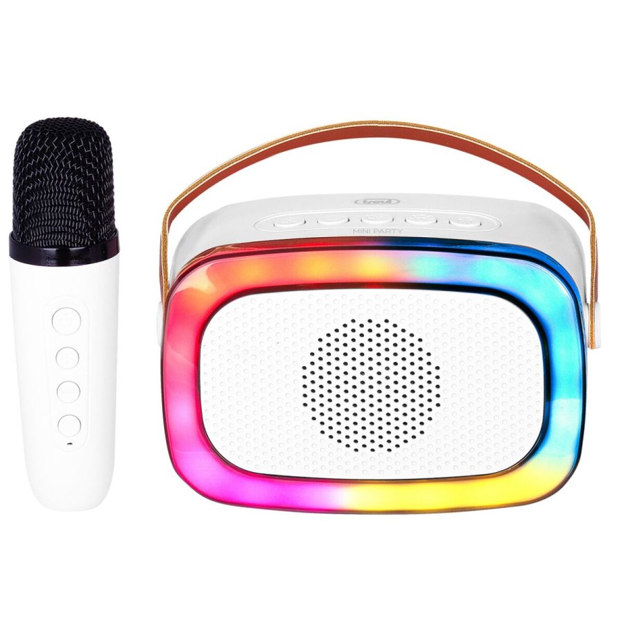 Hjttaler med karaokemikrofon Trevi Trevi XR 8A01 MINI PARTY Hvid #1