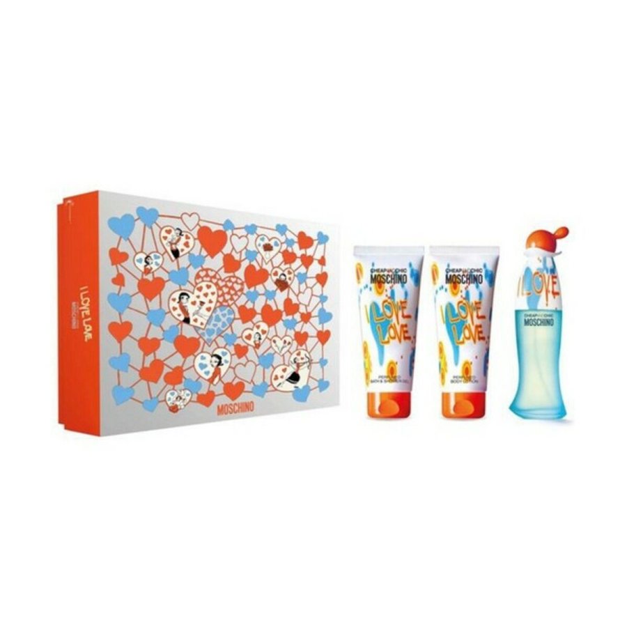 Parfume s�t til kvinder Cheap And Chic Love Love Moschino (3 pcs) #1