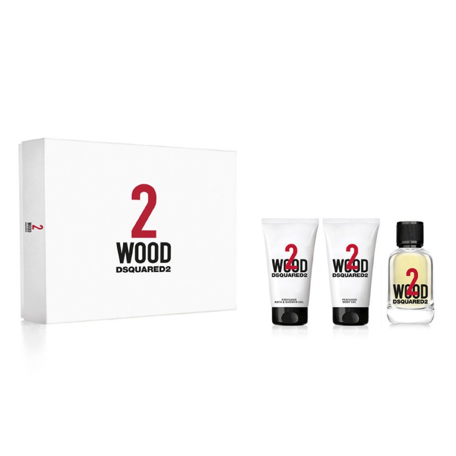 Parfume st til kvinder Dsquared2 2 Wood 2 Wood 3 Dele #1
