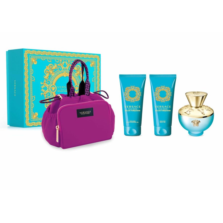 Parfume st til kvinder Versace EDT Dylan Turquoise 4 Dele #1