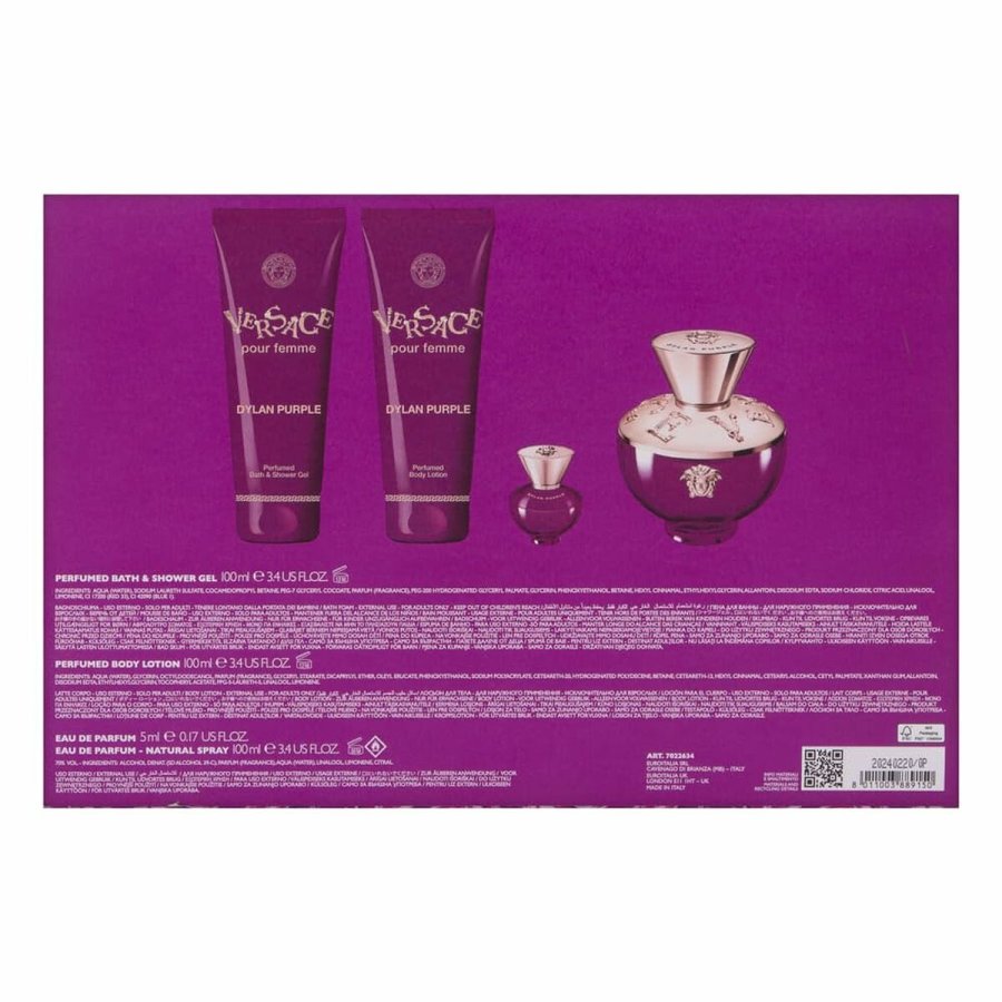 Parfume st til kvinder Versace 4 Dele #2