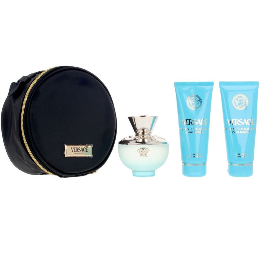 Parfume s�t til kvinder Versace DYLAN TURQUOISE 4 Dele #1