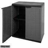 Skab Curver M�rkegr� Plastik 68 x 87 x 39 cm #3