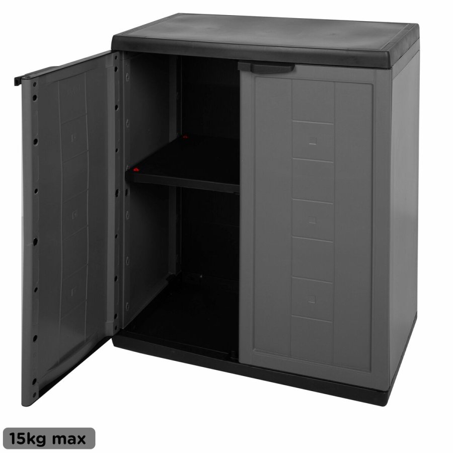 Skab Curver M�rkegr� Plastik 68 x 87 x 39 cm #3