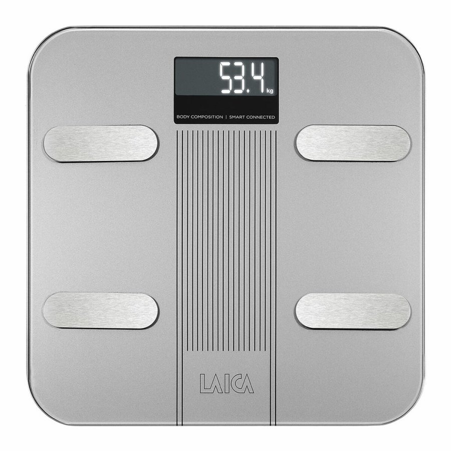 Bluetooth LAICA Hvid Hrdet glas 180 kg #1