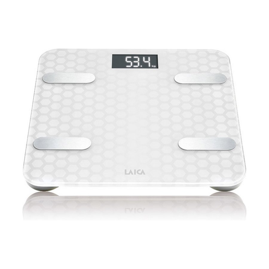 Digital badevgt LAICA PS7011 Hvid Glas 180 kg #3