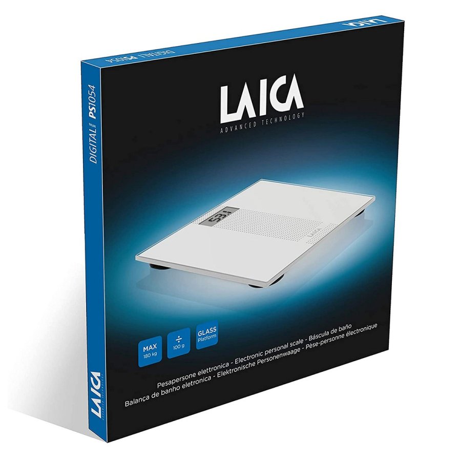 Digital badevgt LAICA PS5014 Hvid Glas 180 kg #9