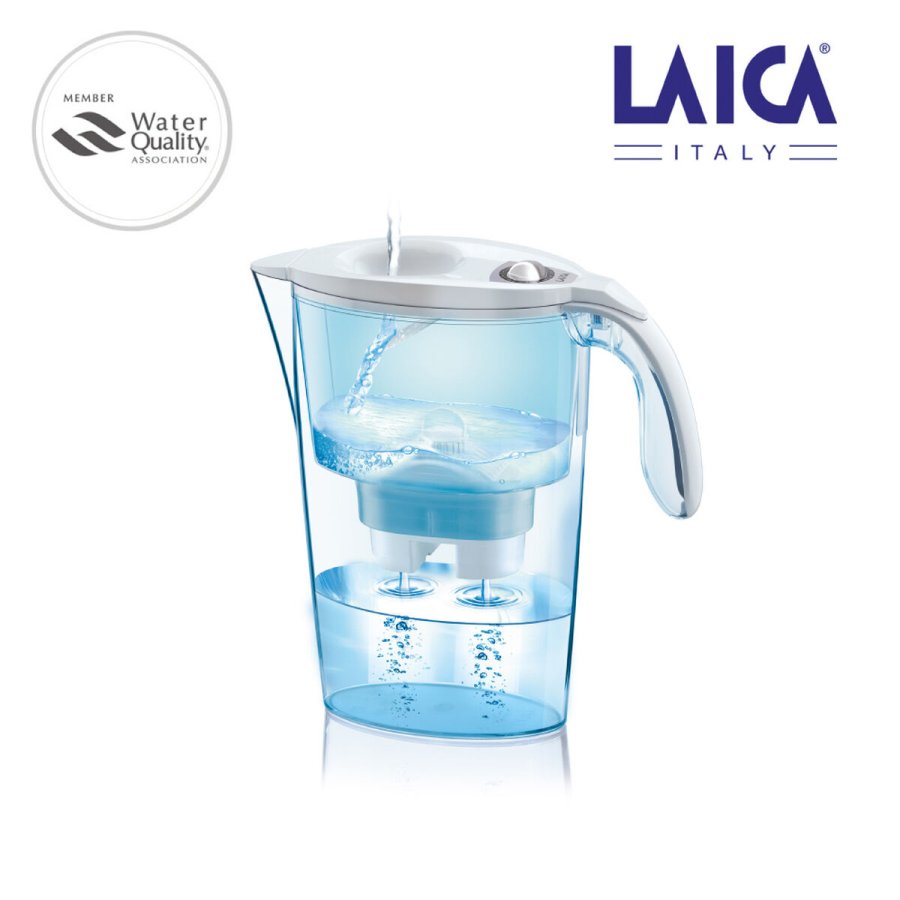 Kande Med Filter LAICA Stream J31-CC Hvid Gennemsigtig 2,3 L polypropylen #2
