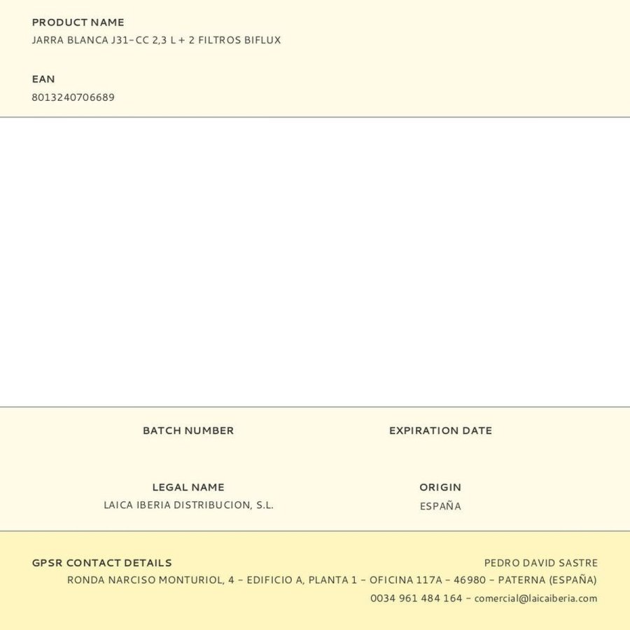 Sprayflaske LAICA J9029C4 Hvid #2