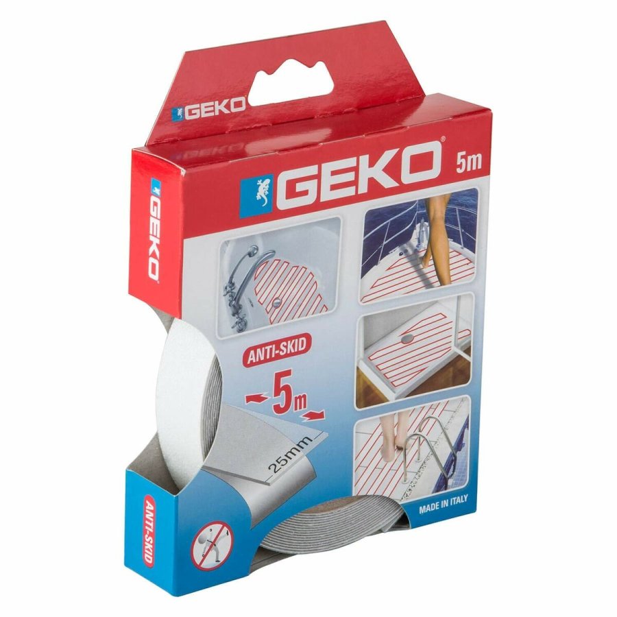 Selvkl�bende b�nd Geko Gennemsigtig 5 m x 25 mm #2