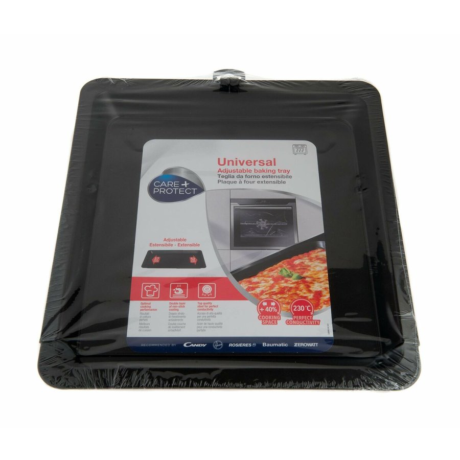 Bageplade CARE KAT3701 Sort Stl Plastik #25