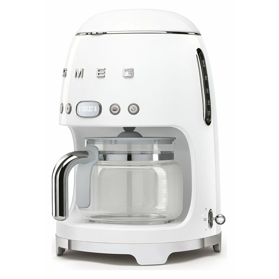 Drip Coffee Machine Smeg DCF02WHEU Hvid 1050 W #1