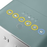 Superautomatisk kaffemaskine Smeg BCC13EGMEU Grn 1350 W 19 bar 1,4 L #5