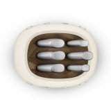 St med kkkenknive og holder Smeg KBSF02CR Fldefarvet Rustfrit stl #6