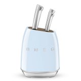 St med kkkenknive og holder Smeg KBSF02PB #1