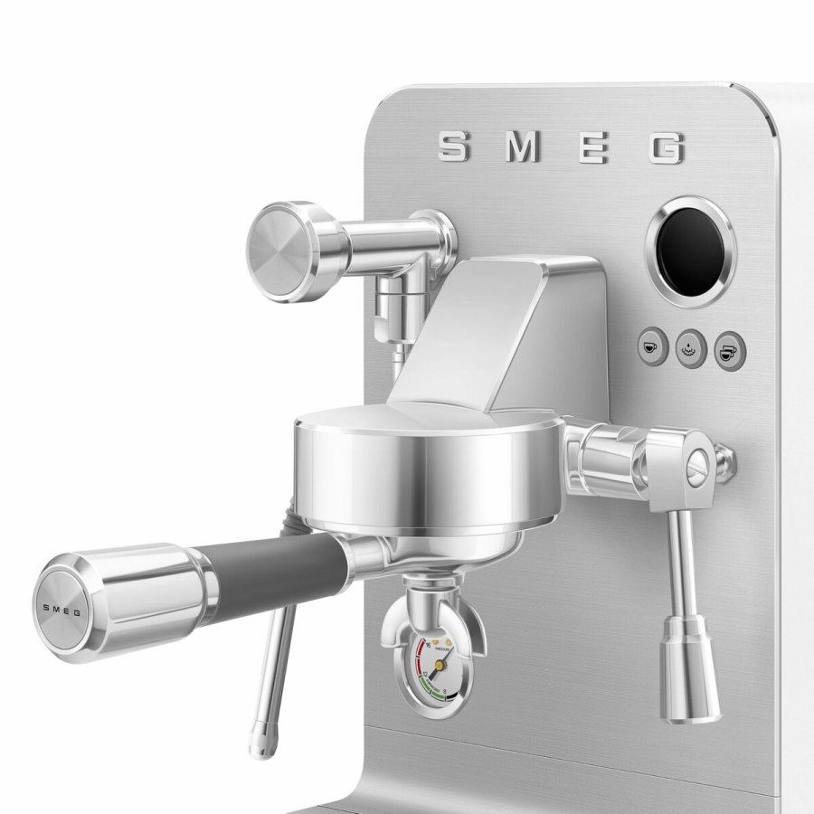 Hurtig manuel kaffemaskine Smeg EMC02WHMEU Hvid 1350 W 1 L #4