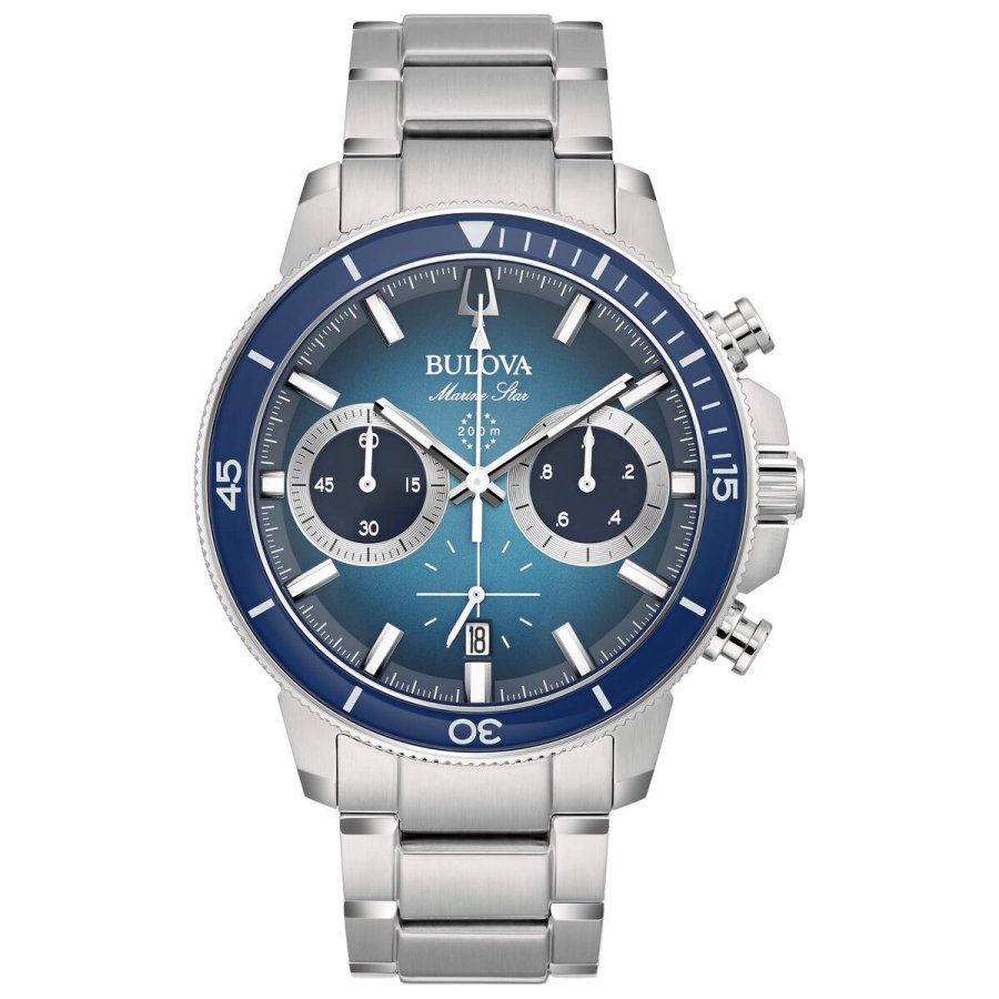 Herreur Bulova 96B380 S�lvfarvet #1