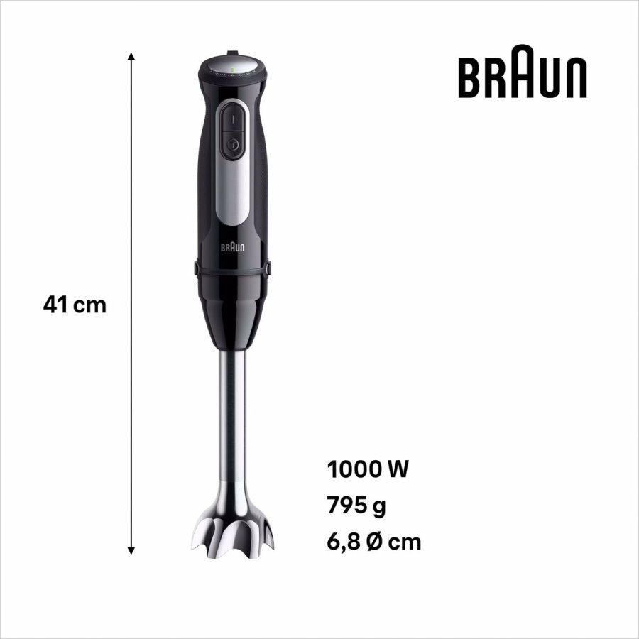 Hndblender Braun 0X22111502 1000 W Sort #3