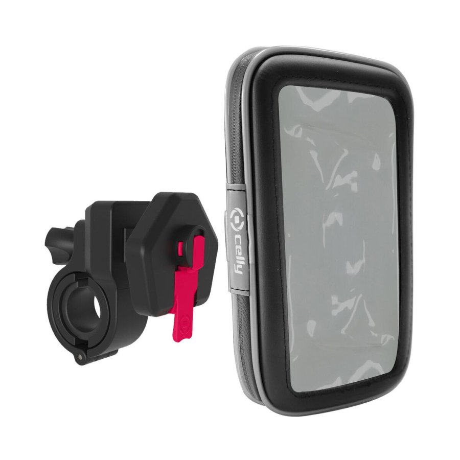 Telefonholder Til Cykel Celly SNAPFLEXBK Sort Plastik #1