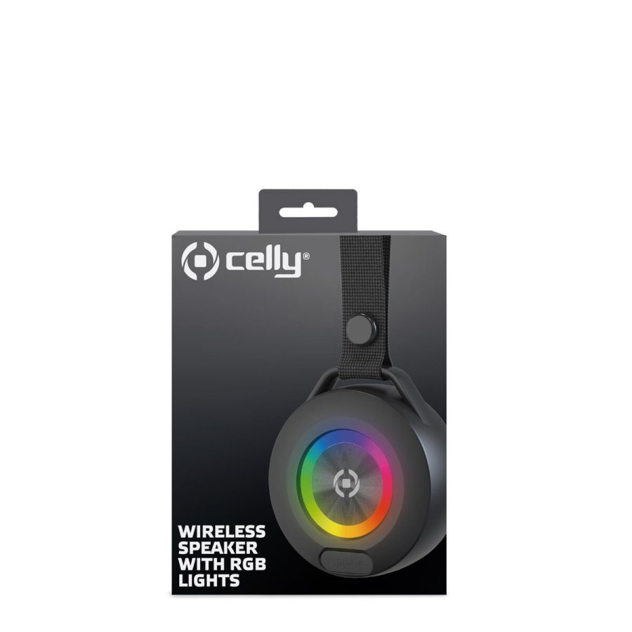 Bluetooth-hjttaler Celly LIGHTBEATBK Sort #3
