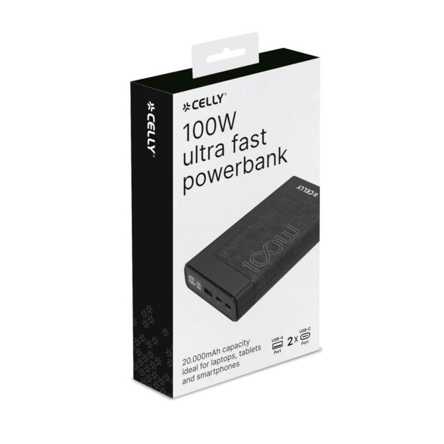 Powerbank Celly PBPD100W20000BK 20000 mAh Sort #3