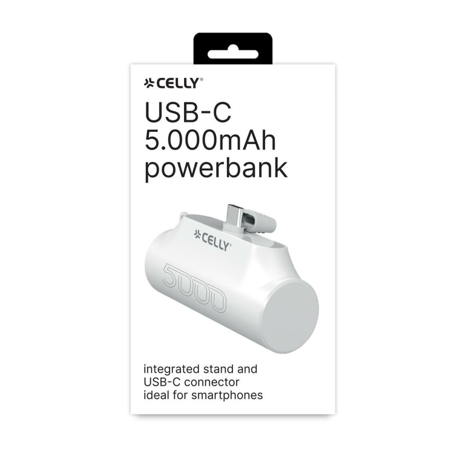 Powerbank Celly PBC5000WH Sort 5000 mAh #6
