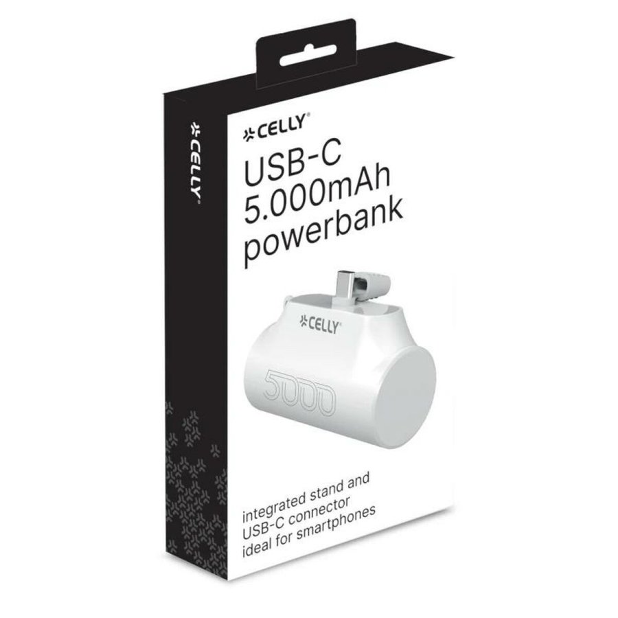 Powerbank Celly PBC5000WH Sort 5000 mAh #3