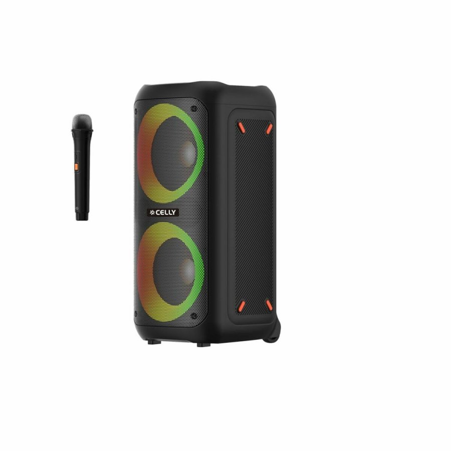 Brbare Bluetooth-hjttalere Celly PARTYSPEAKERWLM Sort 4 W #7