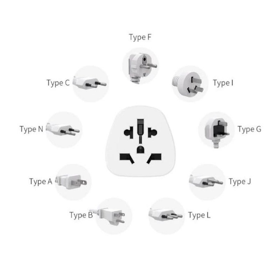 Vgoplader Celly TRAVELADAPTER Hvid #3