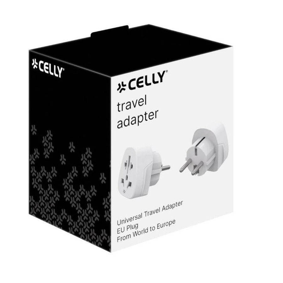 Vgoplader Celly TRAVELADAPTER Hvid #5