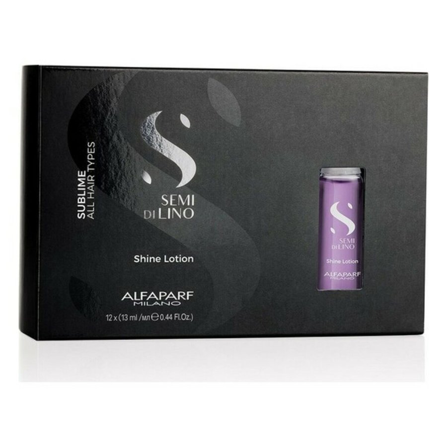 Behandling for at beskytte hret Semi di Lino Sublime Shine Lotion Alfaparf Milano (12 x 13 ml) #1