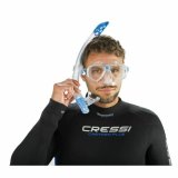 Snorkel Cressi-Sub DM1000052 Bl� Voksne #1