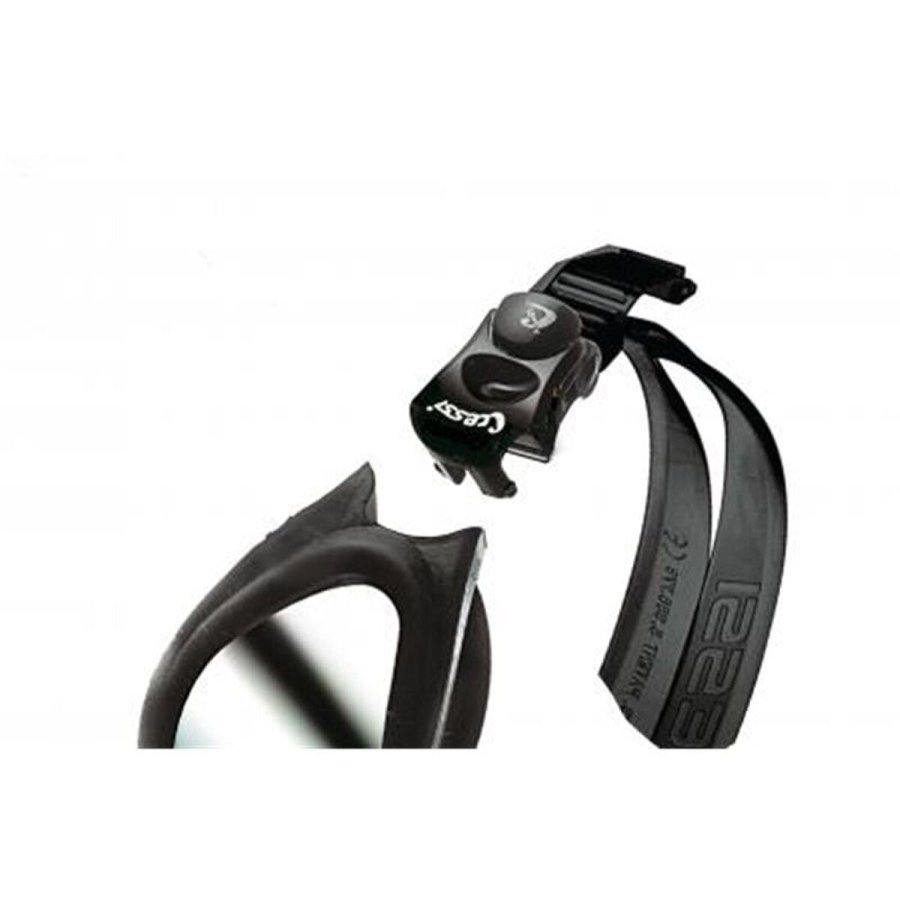 Sv�mmebriller Cressi Sub Right Dark Onesize Sort Gennemsigtig #2