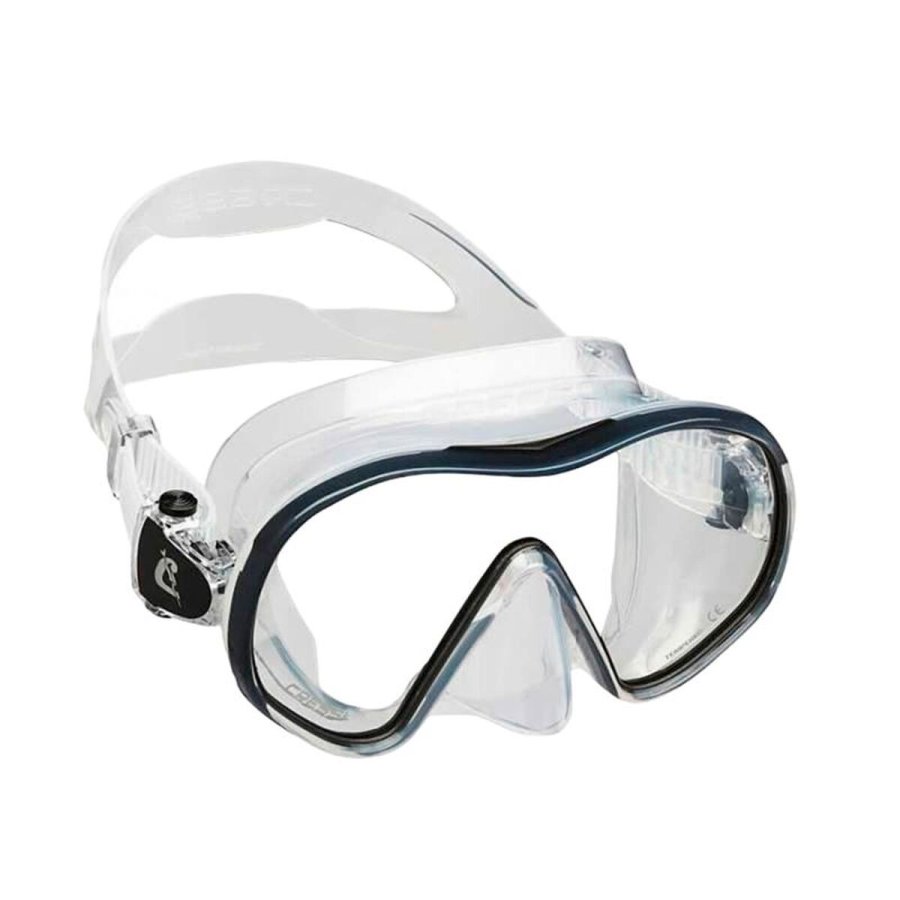 Dykkerbriller Cressi F-Dual Sort Gennemsigtig #1