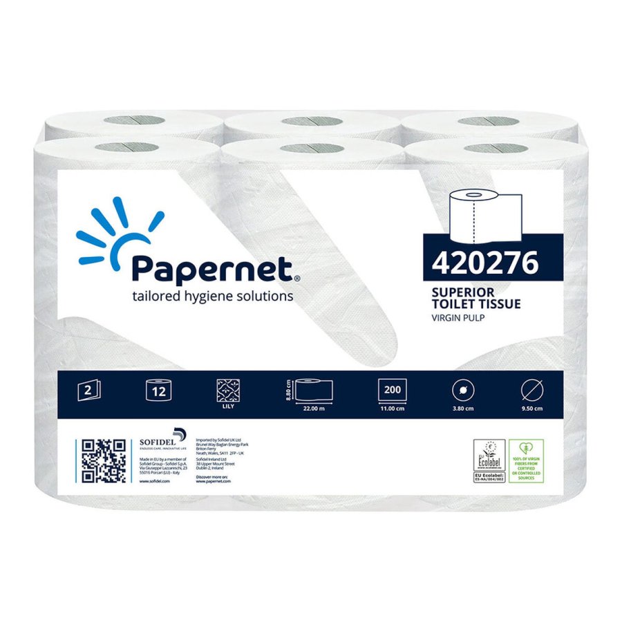 Toiletpapir Papernet S22 (12 enheder) #1