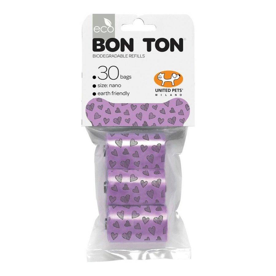 Hygiejneposer United Pets Bon Ton Nano Hund Lilla (3 x 10 uds) #1