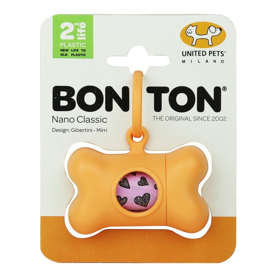 Kledyr posebeholder United Pets Bon Ton Nano Classic Hund Orange Genbrugt plastik (6 x 3 x 4 cm) #2