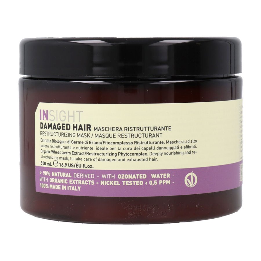 Reparerende hrmaske Insight Damaged Cabello 500 ml #1