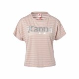 Kortrmet T-shirt til Kvinder Kappa Yamila Pink #1