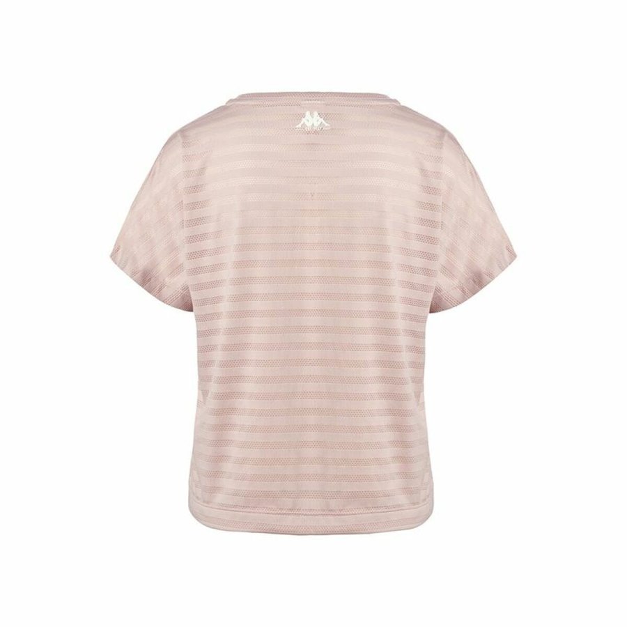 Kortrmet T-shirt til Kvinder Kappa Yamila Pink #2