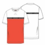 Kort�rmet T-shirt til M�nd Kappa Tape Darin Bl� #5