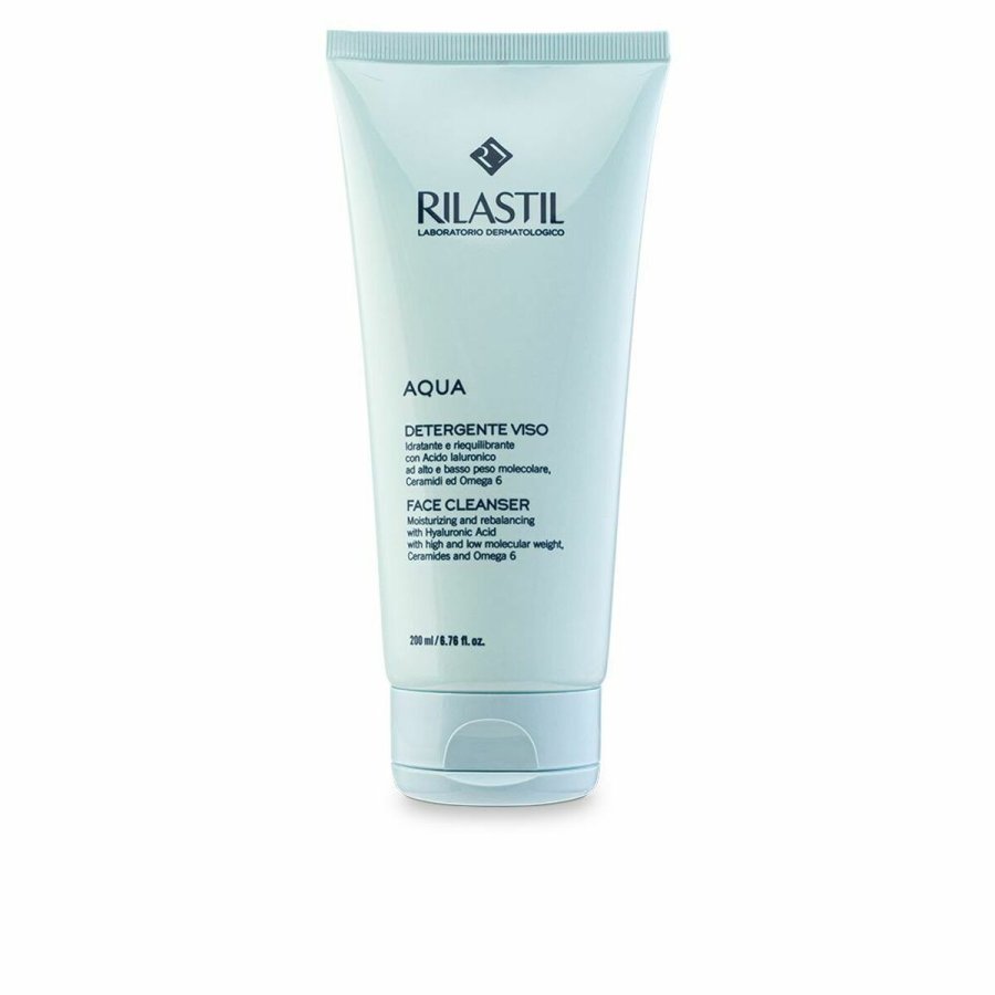 Ansigtsrens i gel-form Rilastil D42016010 Fugtgivende Balancerende 200 ml #1