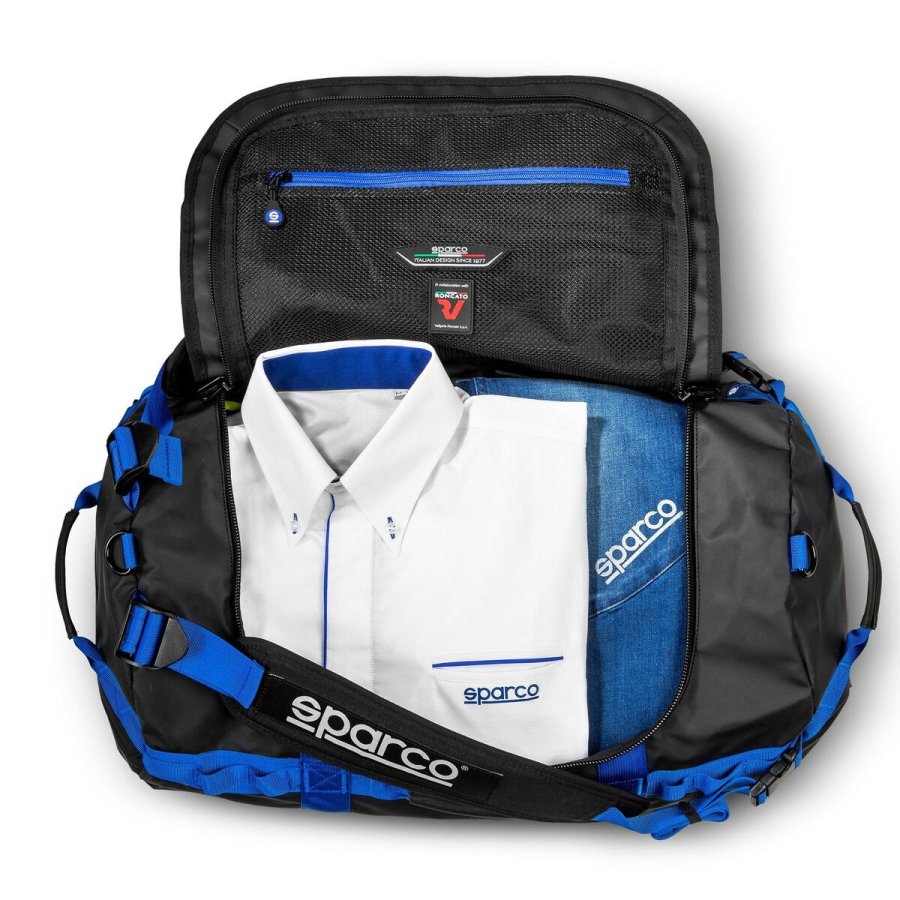 Sportstaske Sparco DAKAR-S Bl�/Sort 60 L #3