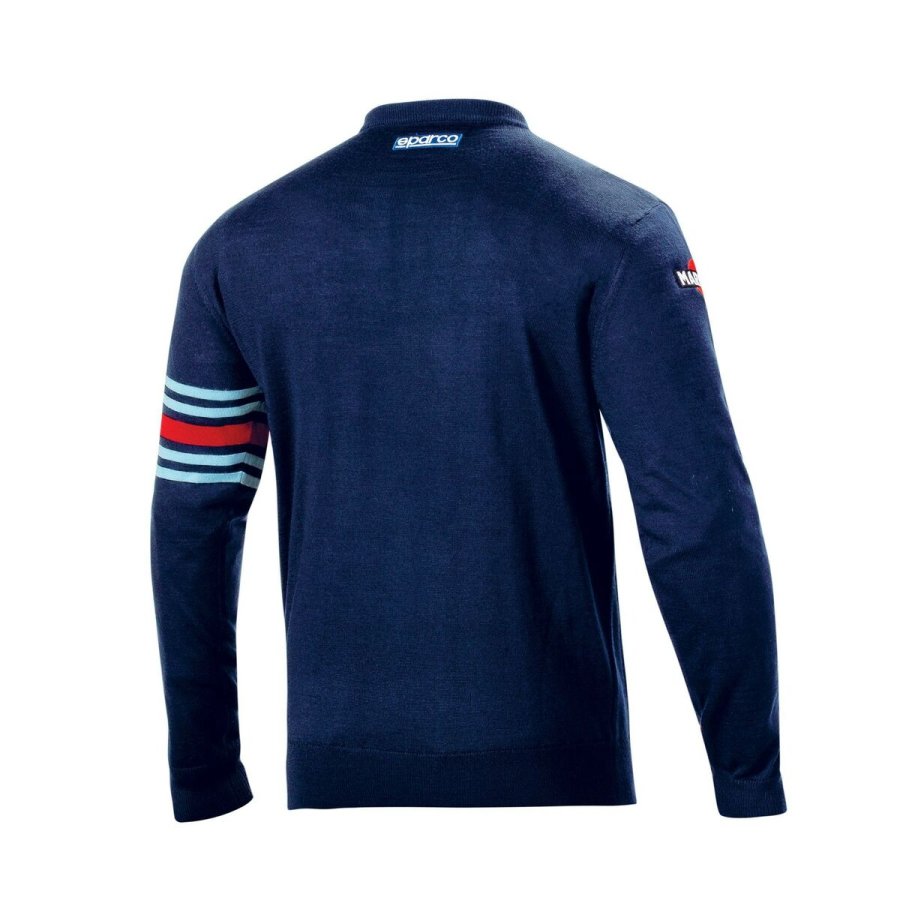 Sweaters uden H�tte til M�nd Sparco Martini Racing M�rkebl� #2