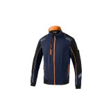 Sport Jakke til M�nd Sparco Tech TW Bl� Orange M�rkebl� #1