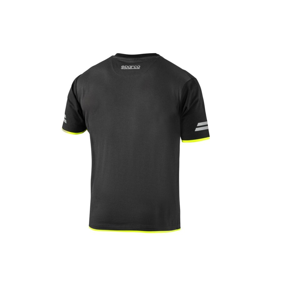 Kort�rmet T-shirt til M�nd Sparco Gr� M #2