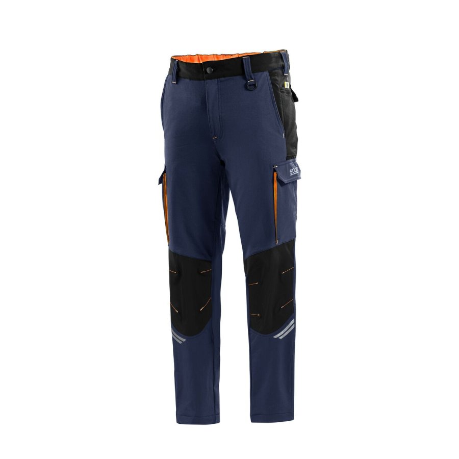 Lange sportsbukser Sparco Tech TW M�rkebl� Orange #1